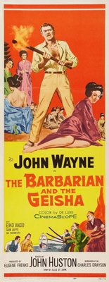 The Barbarian and the Geisha movie poster (1958) poster