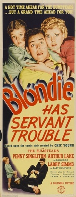 Blondie Has Servant Trouble movie poster (1940) poster