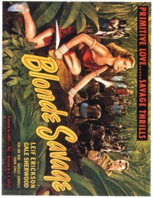 Blonde Savage movie poster (1947) Longsleeve T-shirt