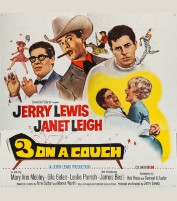 Three on a Couch movie poster (1966) Longsleeve T-shirt