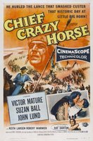 Chief Crazy Horse movie poster (1955) Longsleeve T-shirt #691705
