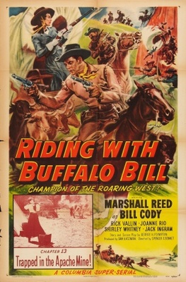Riding with Buffalo Bill movie poster (1954) calendar