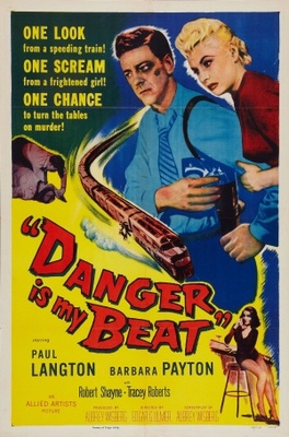 Murder Is My Beat movie poster (1955) hoodie
