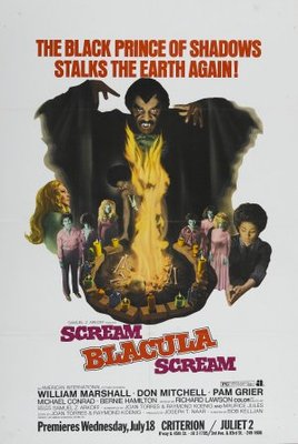 Scream Blacula Scream movie poster (1973) Longsleeve T-shirt