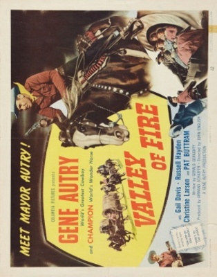Valley of Fire movie poster (1951) poster