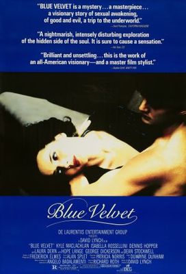 Blue Velvet movie poster (1986) tote bag