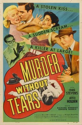 Murder Without Tears movie poster (1953) tote bag