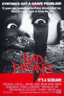 Bad Dreams movie poster (1988) tote bag
