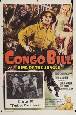 Congo Bill movie poster (1948) poster