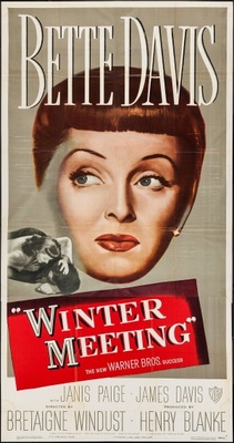 Winter Meeting movie poster (1948) tote bag