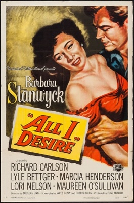 All I Desire movie poster (1953) tote bag