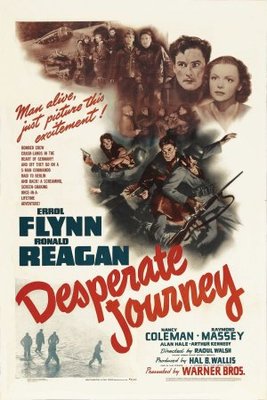 Desperate Journey movie poster (1942) poster