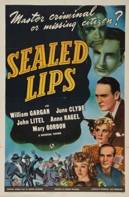 Sealed Lips movie poster (1942) tote bag