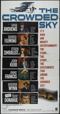 The Crowded Sky movie poster (1960) Sweatshirt