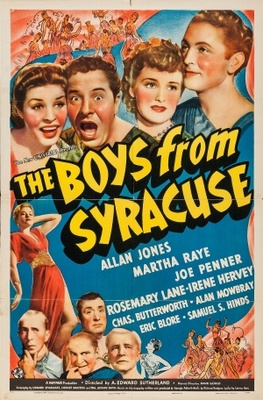 The Boys from Syracuse movie poster (1940) mug