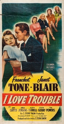 I Love Trouble movie poster (1948) Sweatshirt