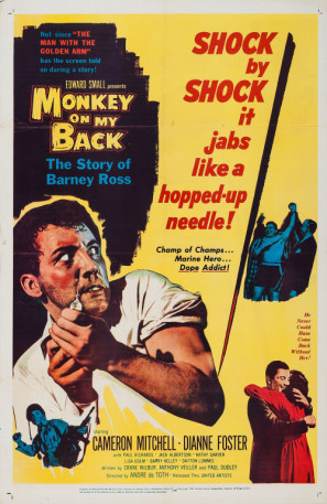 Monkey on My Back movie poster (1957) mouse pad