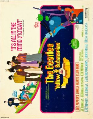 Yellow Submarine movie poster (1968) calendar