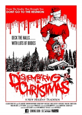 Dismembering Christmas movie poster (2015) mouse pad