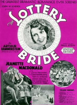 The Lottery Bride movie poster (1930) calendar