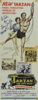 Tarzan, the Ape Man movie poster (1959) Longsleeve T-shirt #646822