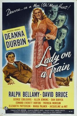 Lady on a Train movie poster (1945) hoodie