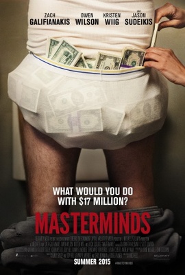 Masterminds movie poster (2015) tote bag