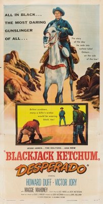 Blackjack Ketchum, Desperado movie poster (1956) poster