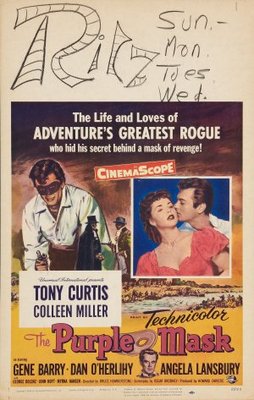 The Purple Mask movie poster (1955) Longsleeve T-shirt