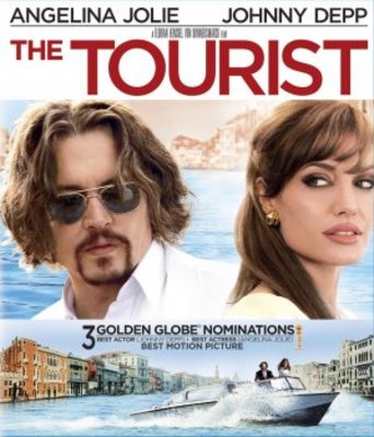 The Tourist movie poster (2011) mouse pad