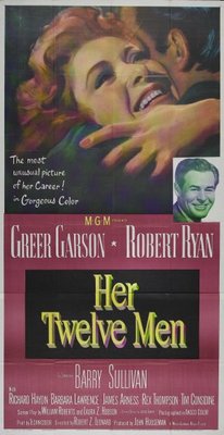 Her Twelve Men movie poster (1954) Tank Top