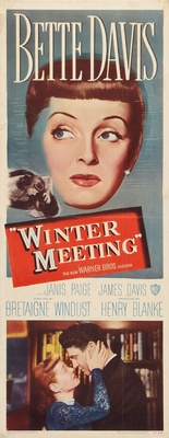 Winter Meeting movie poster (1948) hoodie
