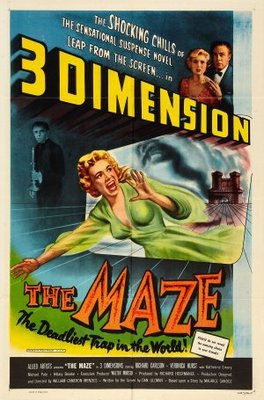 The Maze movie poster (1953) calendar