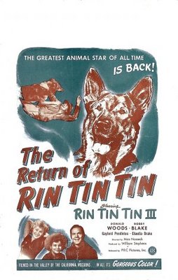 The Return of Rin Tin Tin movie poster (1947) tote bag