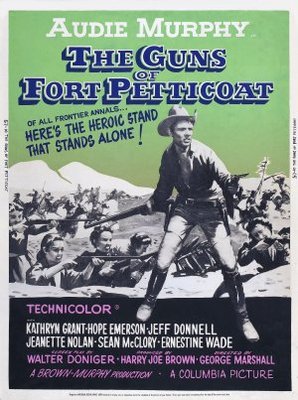 The Guns of Fort Petticoat movie poster (1957) Poster MOV_c8eaacba