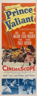 Prince Valiant movie poster (1954) calendar