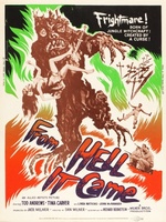 From Hell It Came movie poster (1957) Longsleeve T-shirt #993707