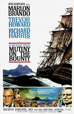 Mutiny on the Bounty movie poster (1962) Poster MOV_c916453a