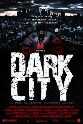 Dark City movie poster (1998) tote bag