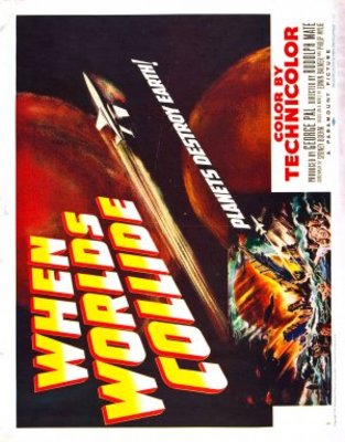 When Worlds Collide movie poster (1951) calendar