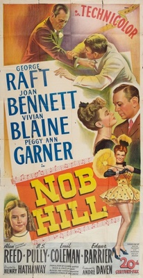 Nob Hill movie poster (1945) Sweatshirt