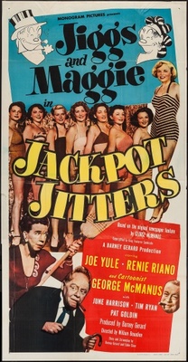 Jiggs and Maggie in Jackpot Jitters movie poster (1949) tote bag