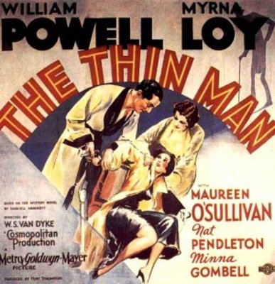 The Thin Man movie poster (1934) mouse pad