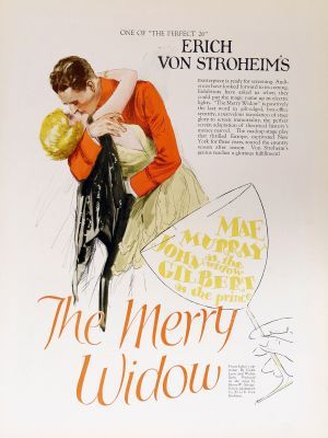 The Merry Widow movie poster (1925) mouse pad