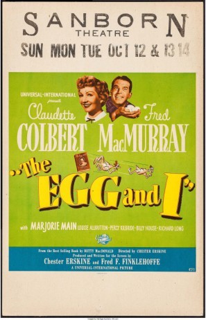 The Egg and I movie poster (1947) Sweatshirt