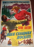 Blue Canadian Rockies movie poster (1952) Longsleeve T-shirt #724548