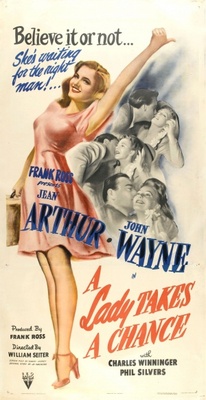 A Lady Takes a Chance movie poster (1943) mug