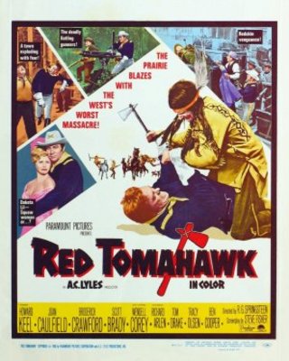 Red Tomahawk movie poster (1967) mouse pad