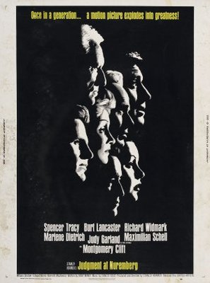 Judgment at Nuremberg movie poster (1961) Poster MOV_cab9df76