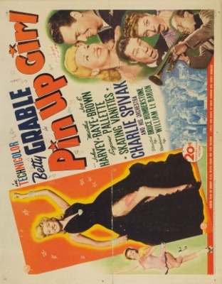 Pin Up Girl movie poster (1944) tote bag